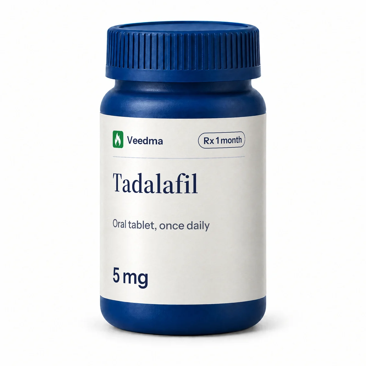 Tadalafil bottle